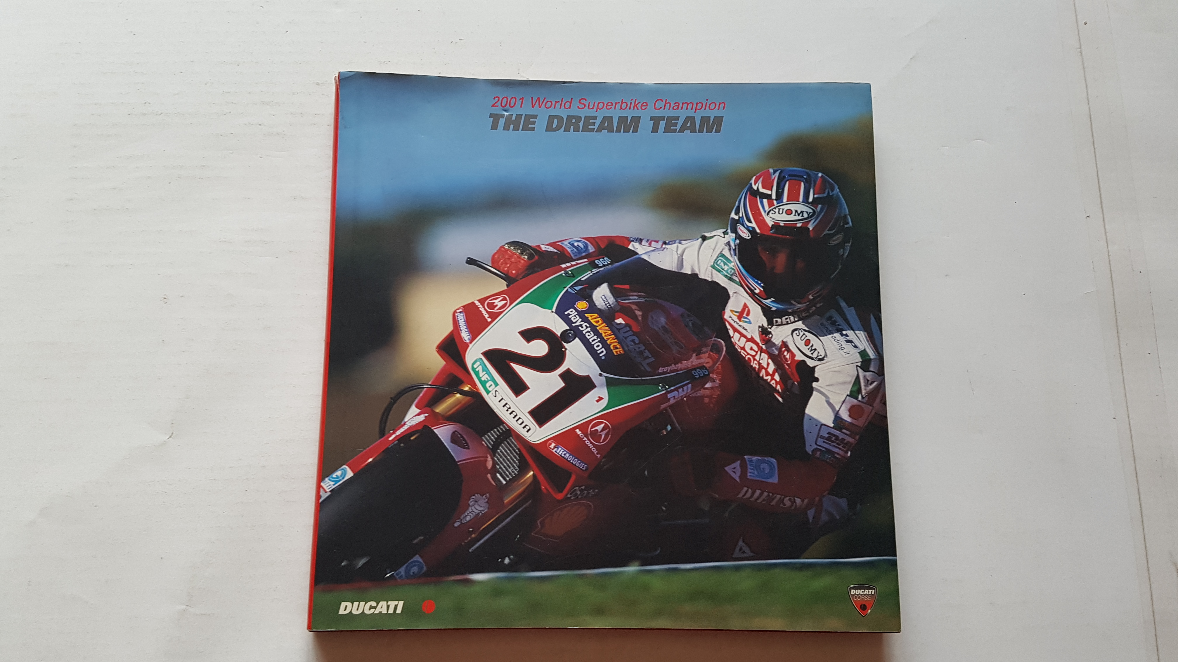 Ducati Corse annuario official yearbook 2001 The Dream Team- no manuale depliant